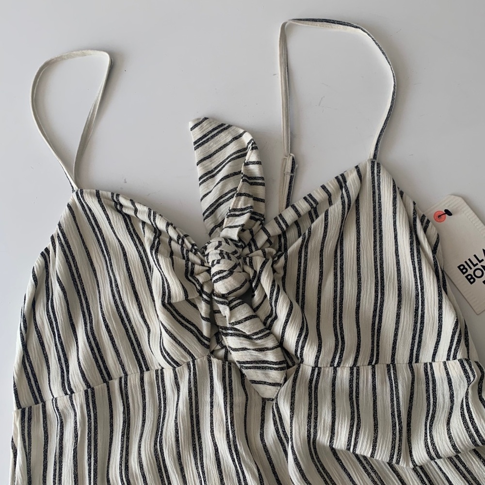 Billabong twist top romper size m